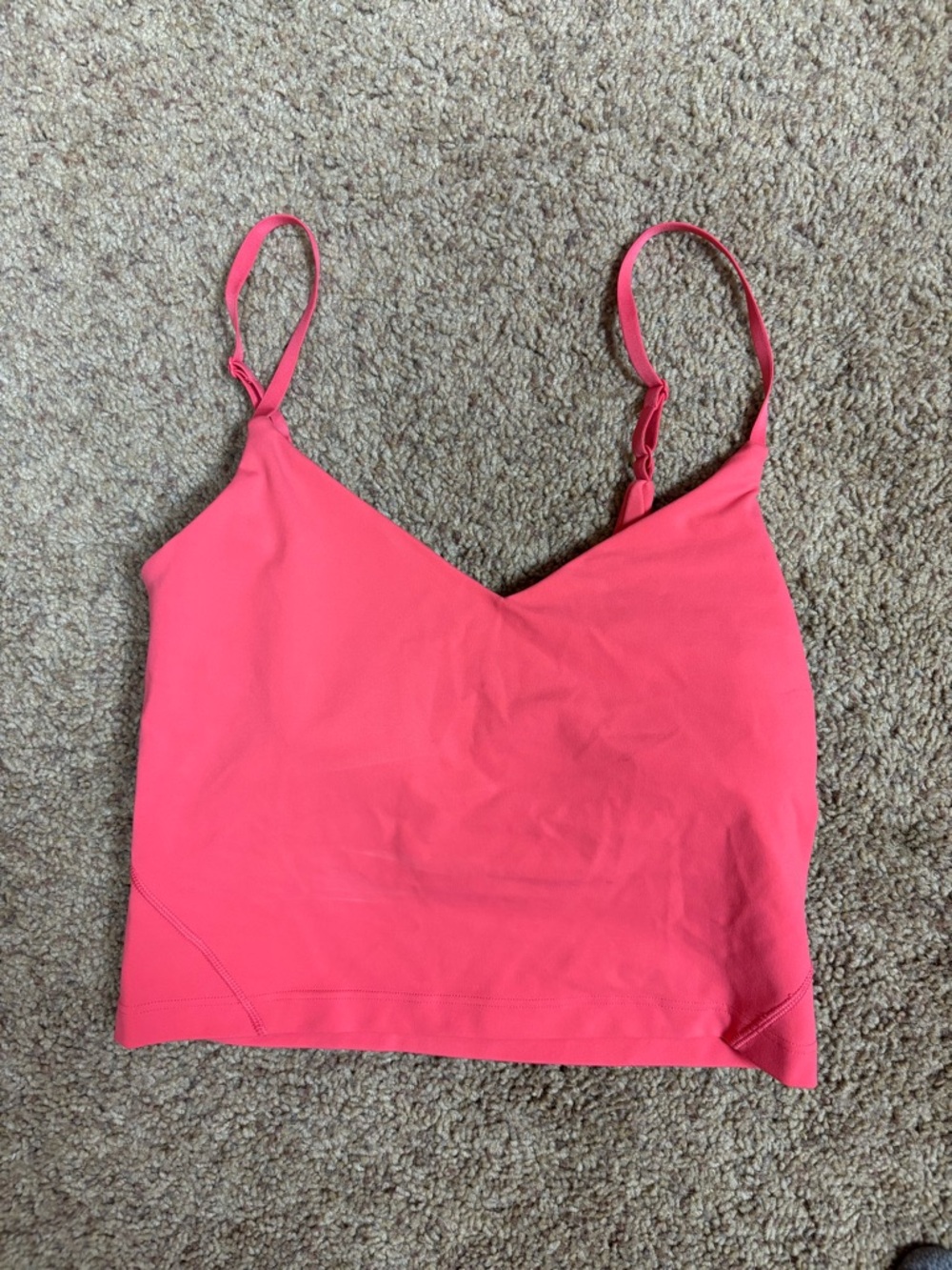 lululemon athletica Pink Strappy Tank Top